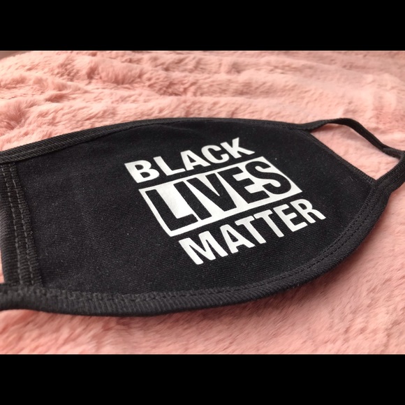 Set of 5 face masks Black lives matter Cotton - Picture 3 of 9